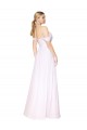 Chiffon Long Off the Shoulder A-Line Formal Dress